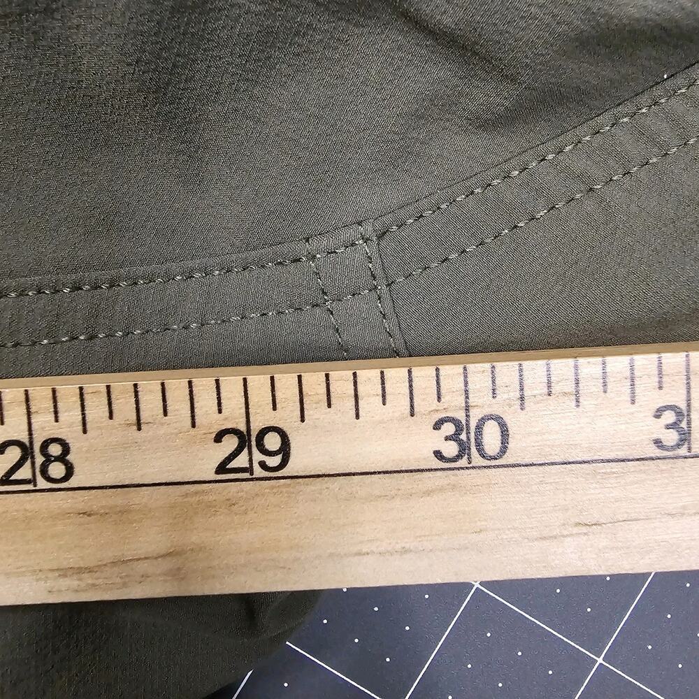 Duluth Trading Pants 42x30 Green Stretch Nylon Flexpedition Cargo Brown Workwear - Picture 16 of 16